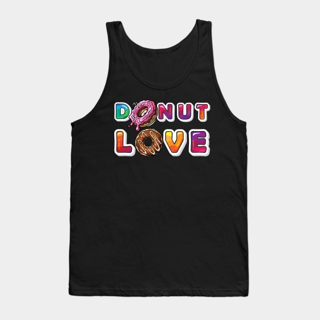 Donut Love Tank Top by trendybestgift